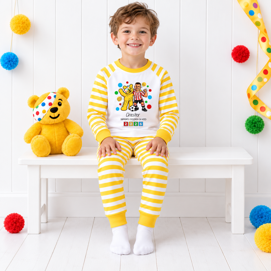 SAFC PLAYER CHILDREN IN NEED PYJAMAS