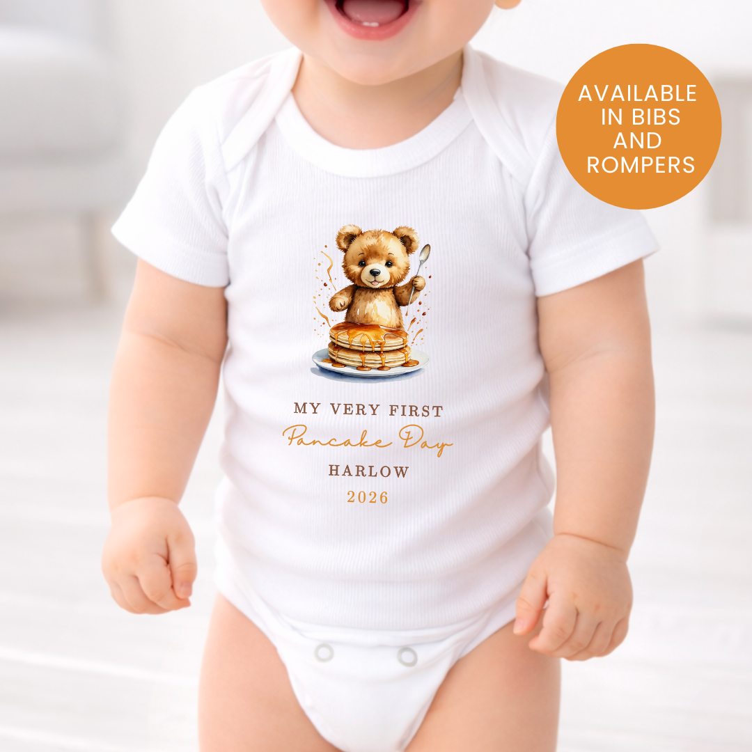 MY 1ST PANCAKE DAY VEST