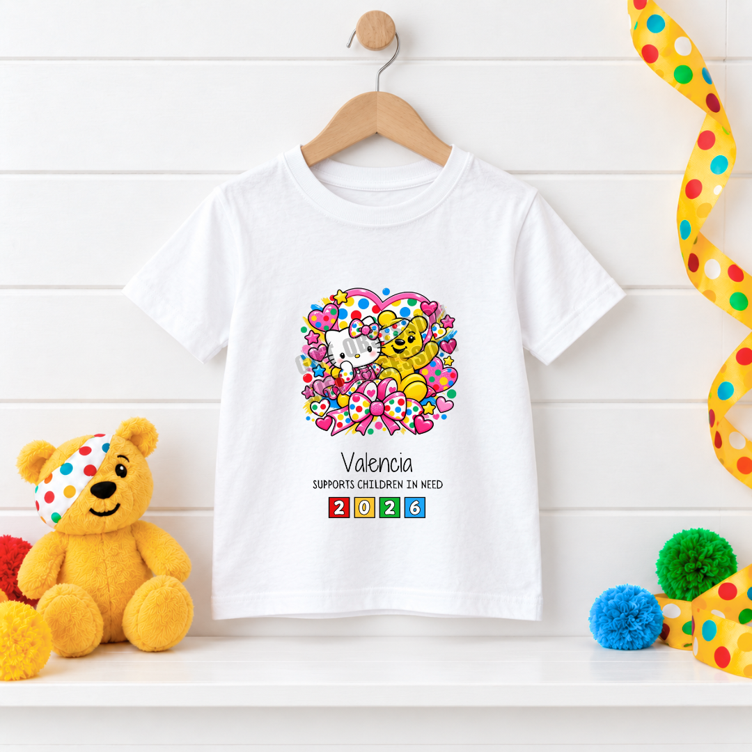HELLO KITTY CHILDREN IN NEED T-SHIRT