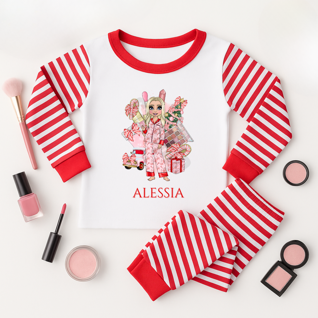 MAKEUP DOLLY CHRISTMAS PYJAMAS