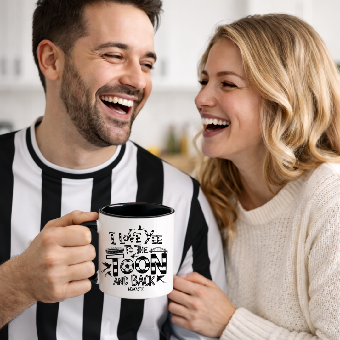 TO THE TOON & BACK MUG