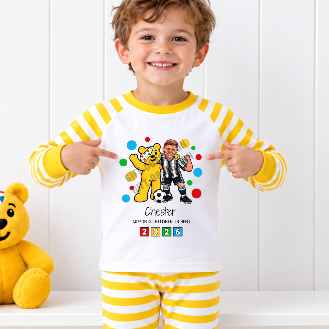 NUFC PLAYER CHILDREN IN NEED T-SHIRT