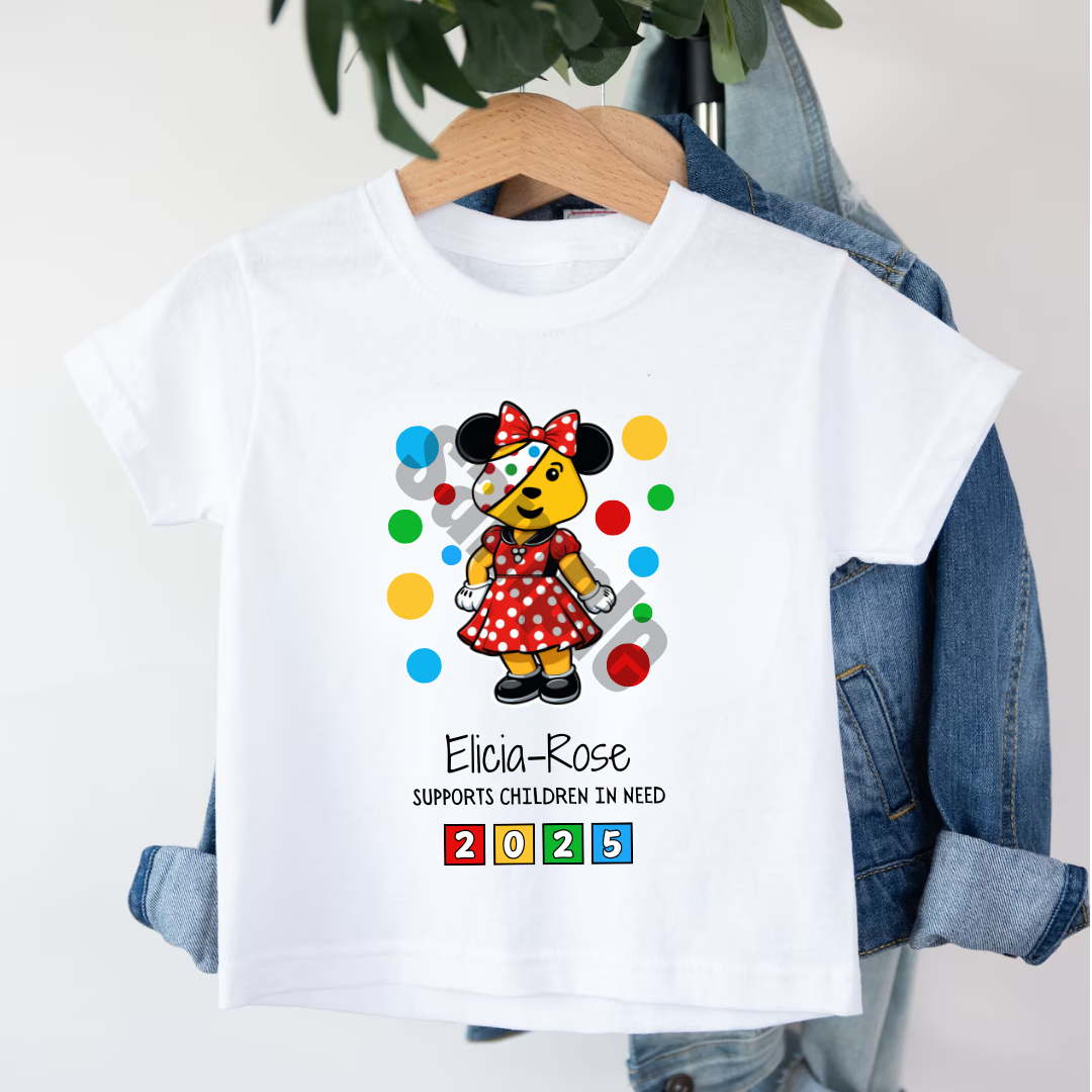 MINNIE MOUSE CHILDREN IN NEED T-SHIRT