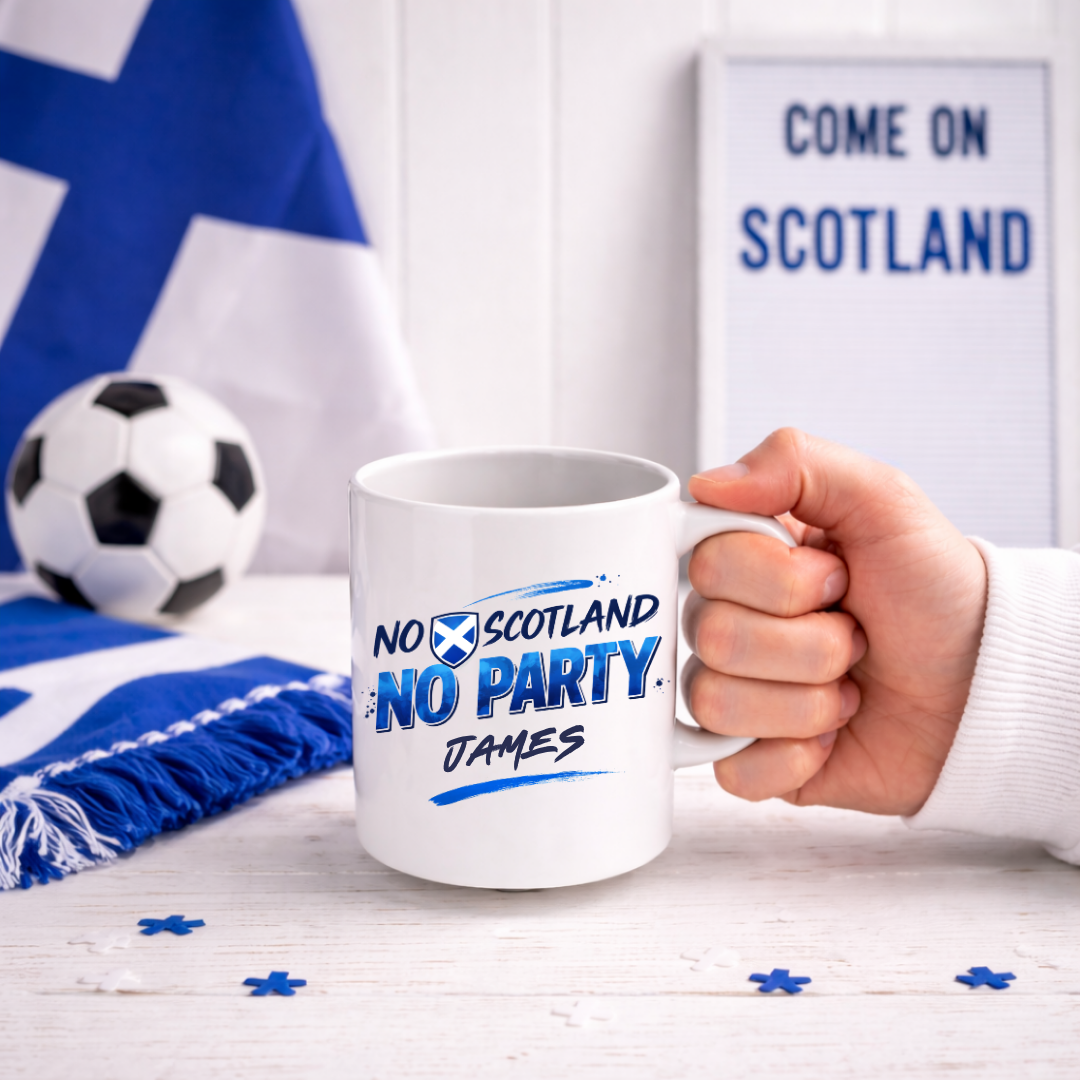 PERSONALISED SCOTLAND MUG