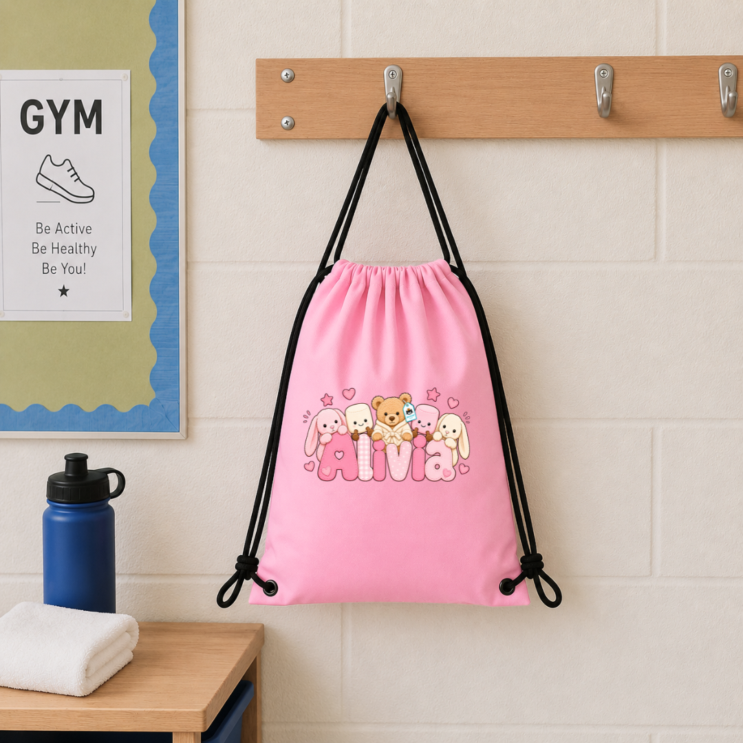 PINK JELLYCAT SCHOOL SET