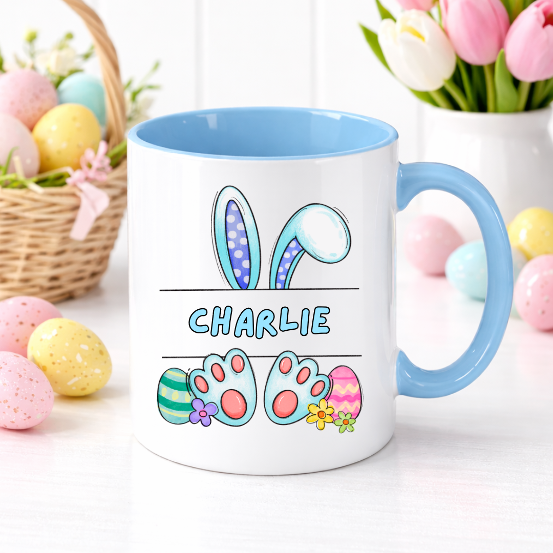 BLUE EASTER MUG