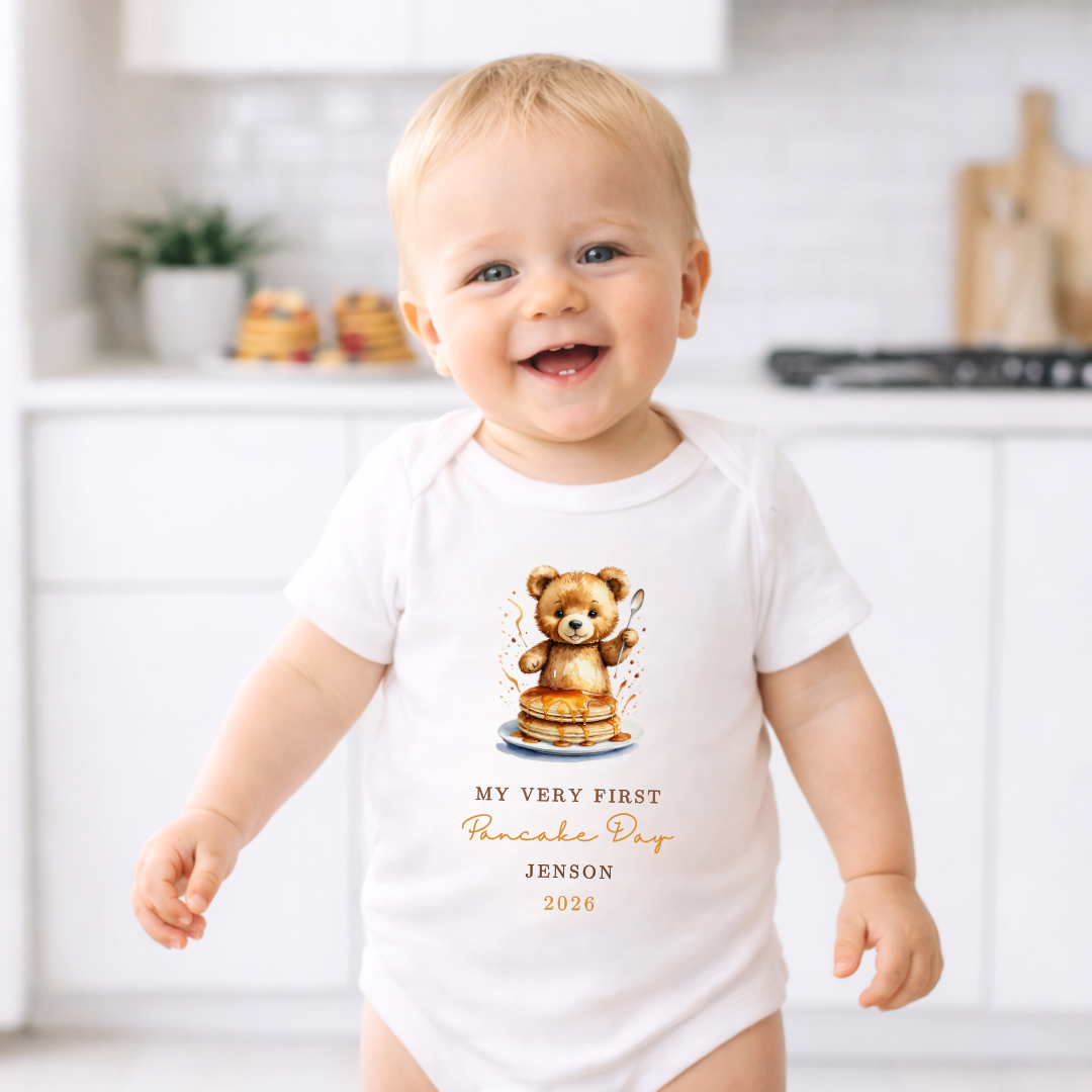 MY 1ST PANCAKE DAY VEST