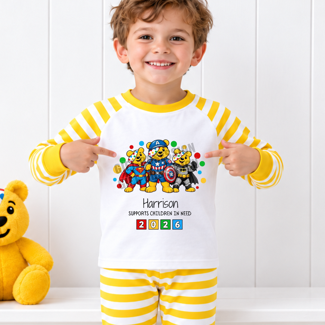 MARVEL CHILDREN IN NEED PYJAMAS