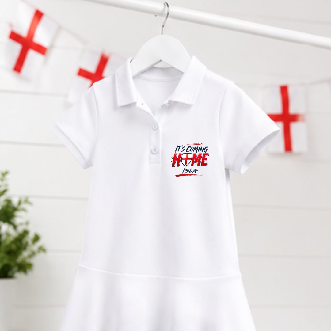 ENGLAND POLO DRESS