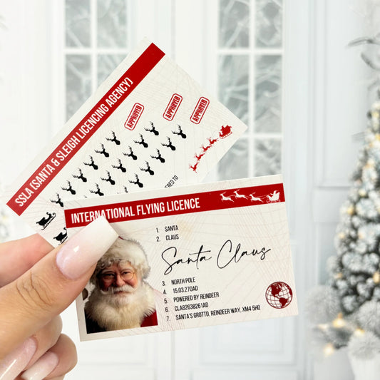 SANTA'S DRIVING LICENSE