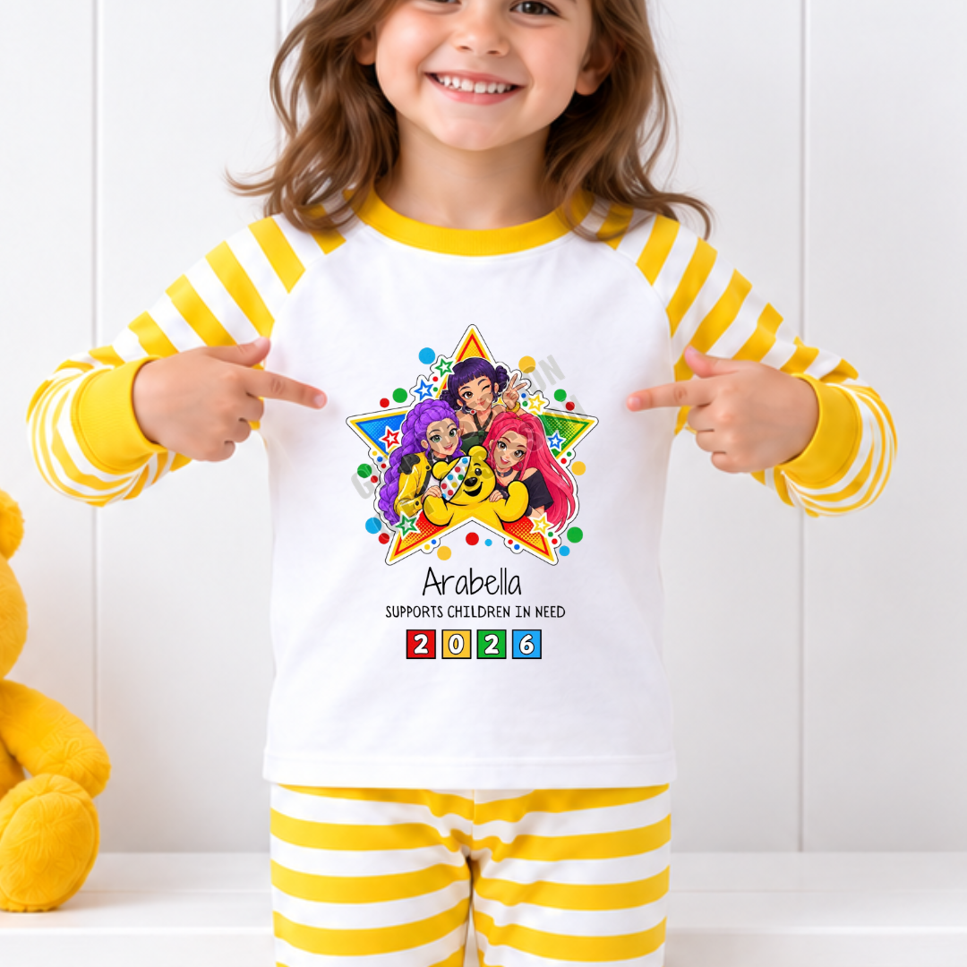 KPOP CHILDREN IN NEED PYJAMAS