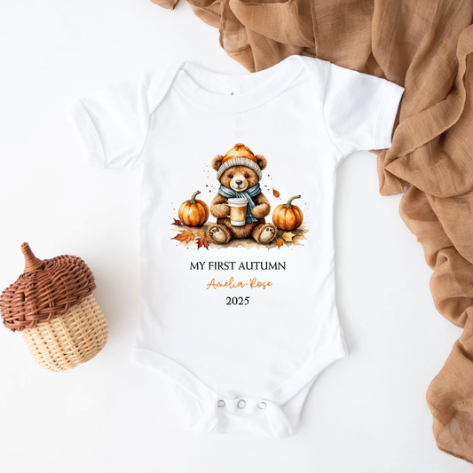 1ST AUTUMN BABY VEST