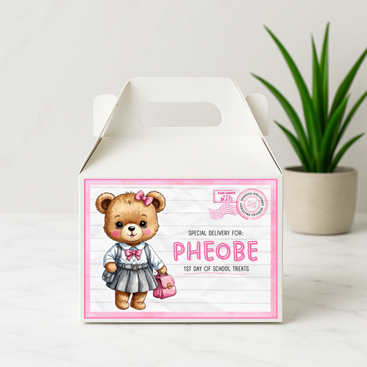 1ST DAY OF SCHOOL TREAT BOX