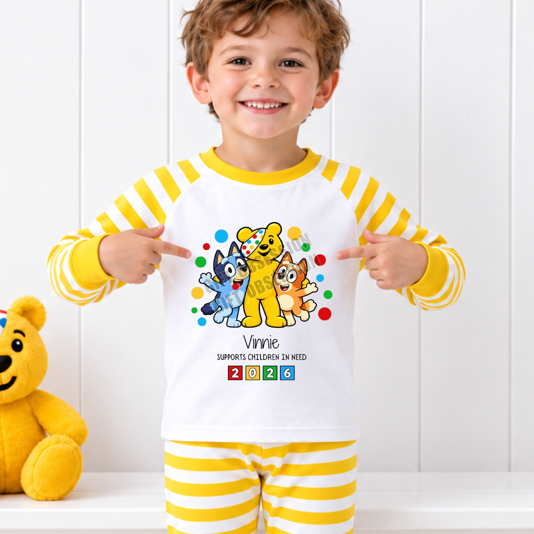 BLUEY CHILDREN IN NEED PYJAMAS