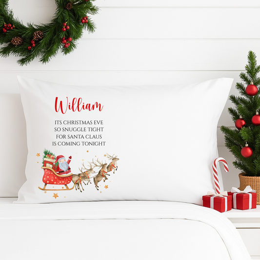 CHRISTMAS EVE PILLOWCASE