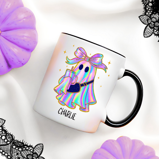 IRIDESCENT GHOST MUG