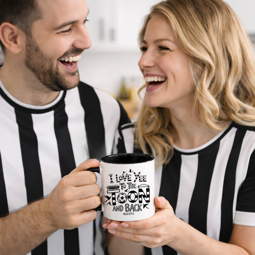 TO THE TOON & BACK MUG