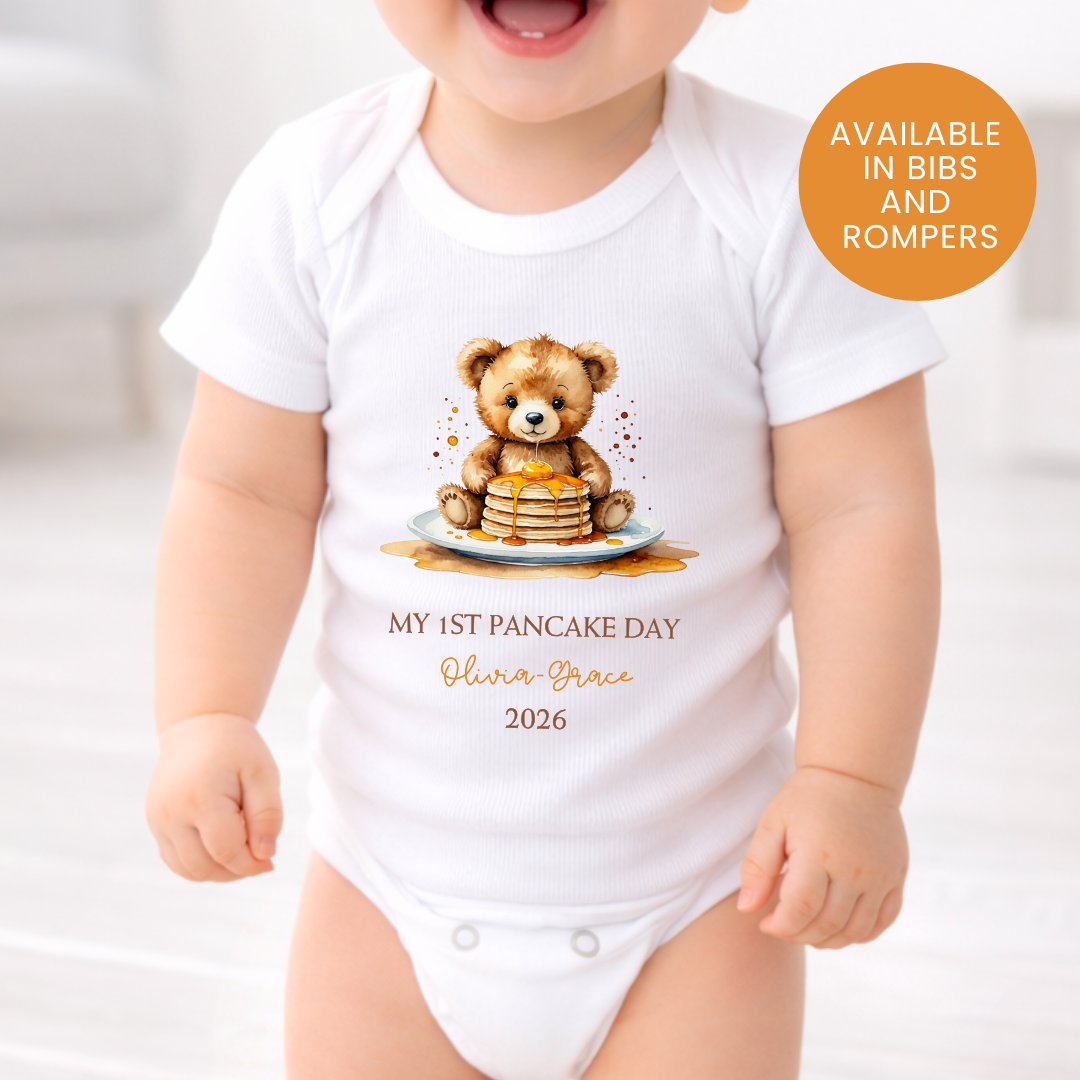 MY 1ST PANCAKE DAY VEST