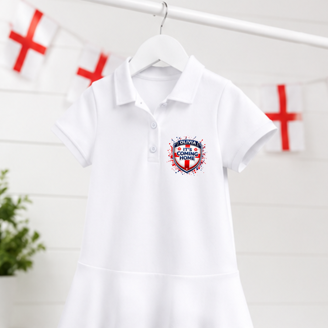 ENGLAND POLO DRESS