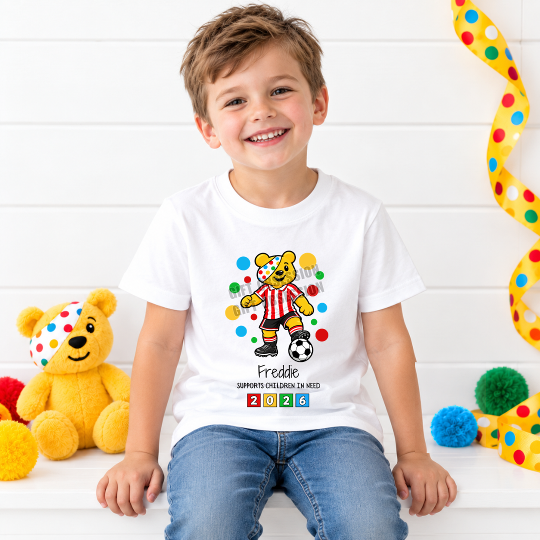 SUNDERLAND CHILDREN IN NEED T-SHIRT
