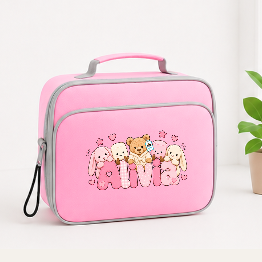 PINK JELLYCAT SCHOOL SET