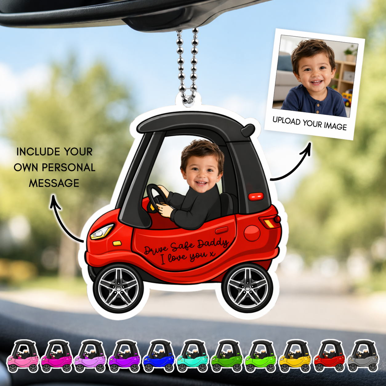 DRIVE SAFE CAR DECORATION