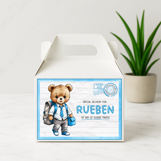 1ST DAY OF SCHOOL TREAT BOX