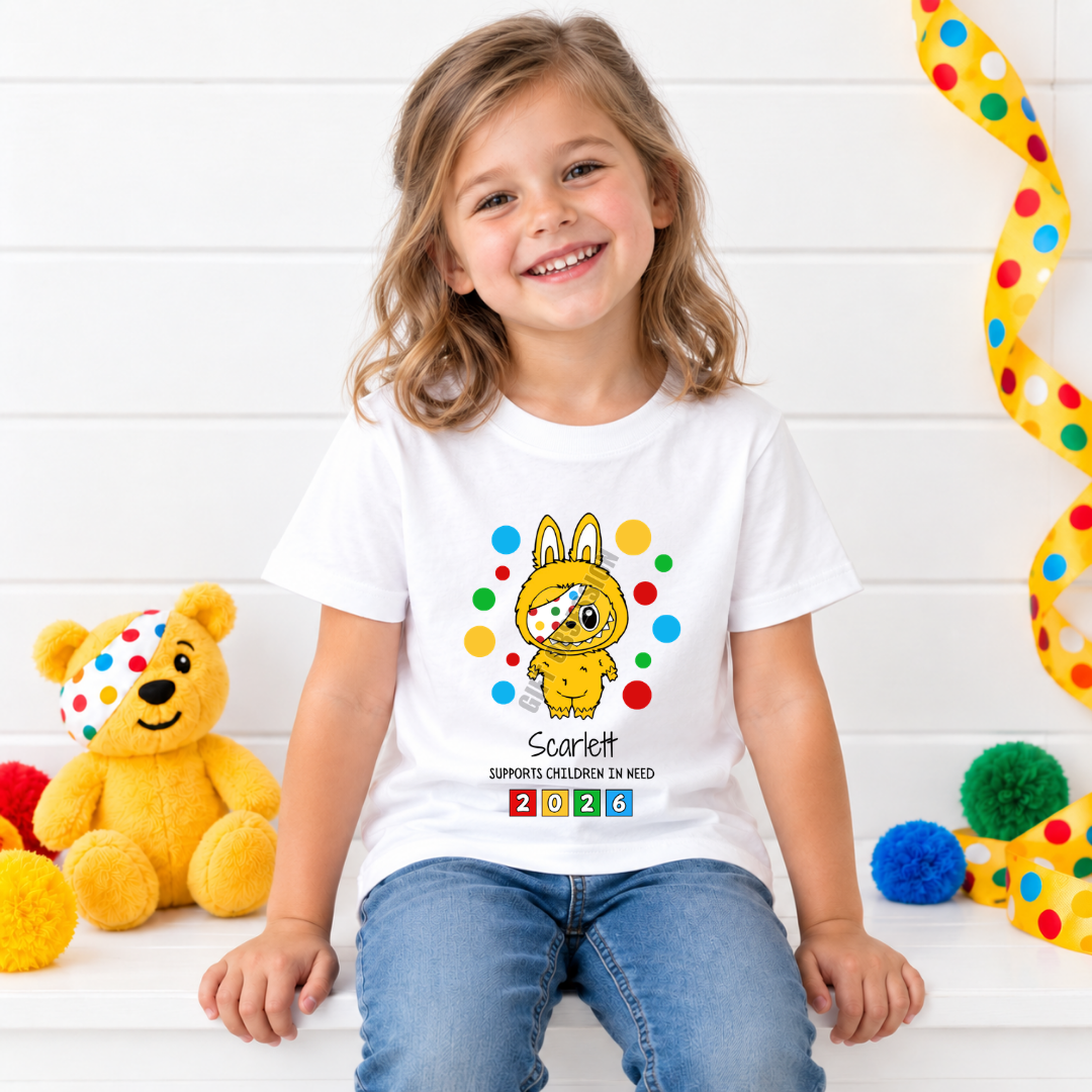 LUBUBU CHILDREN IN NEED T-SHIRT