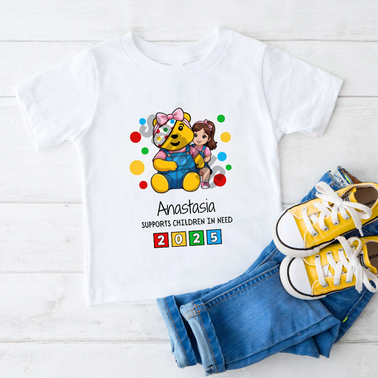 MS RACHEL CHILDREN IN NEED T-SHIRT