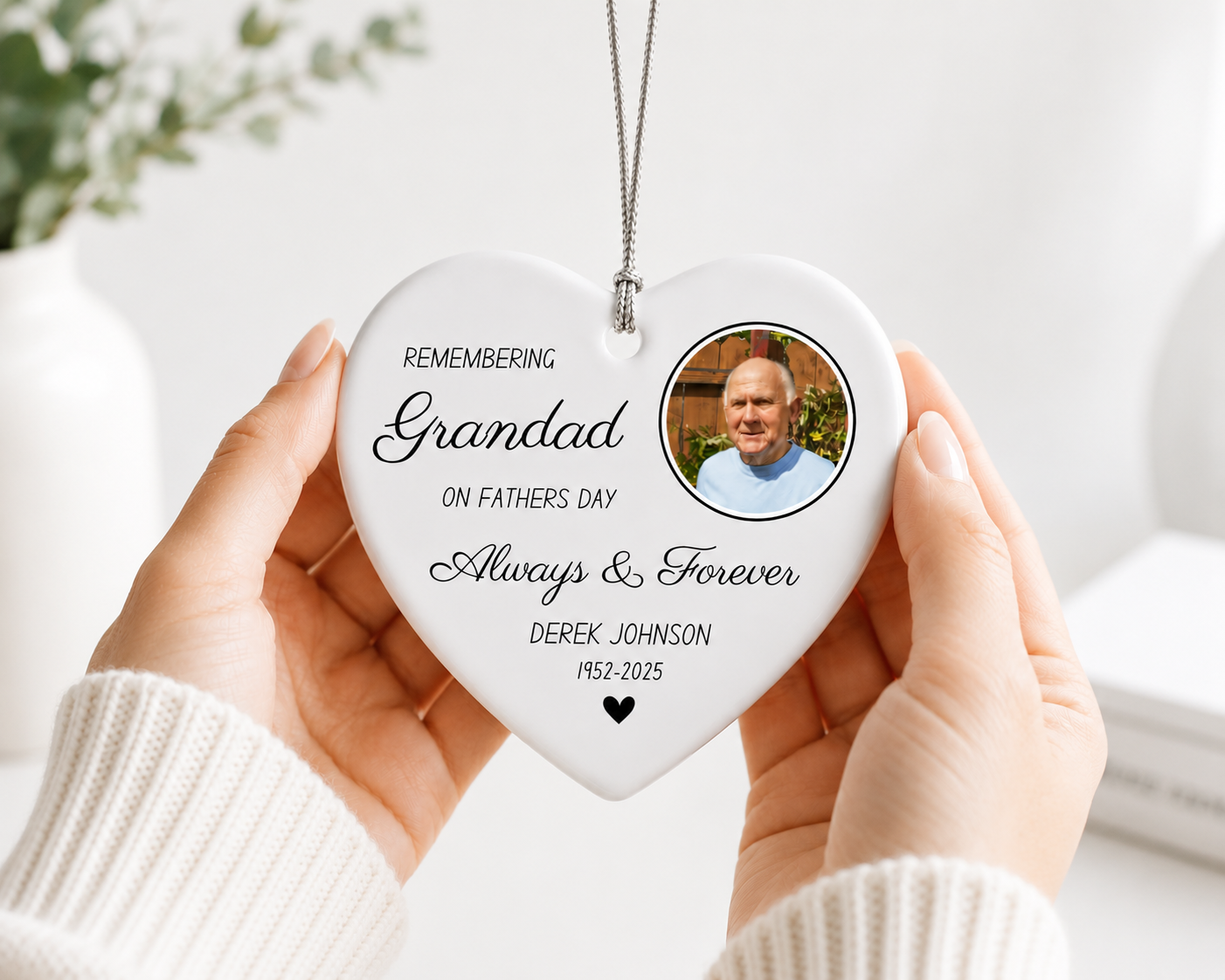 FATHERS DAY MEMORIAL HEART