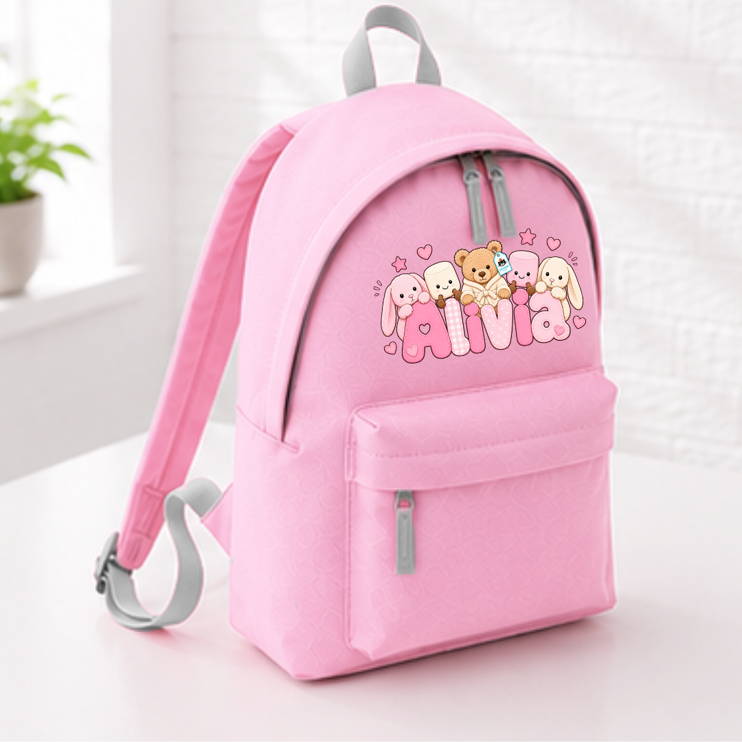 PINK JELLYCAT SCHOOL SET