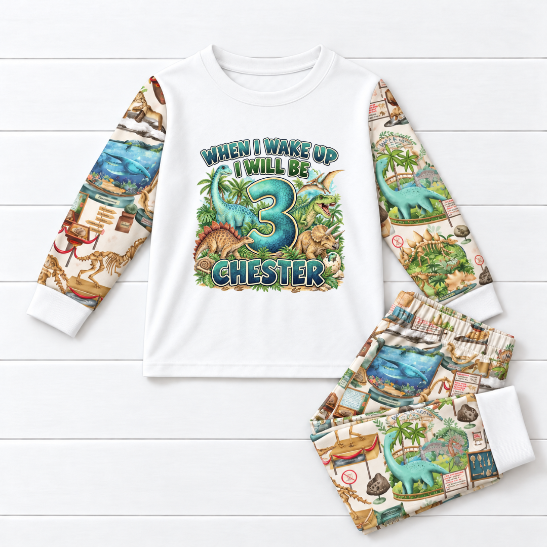 DINO MUSEUM PYJAMAS