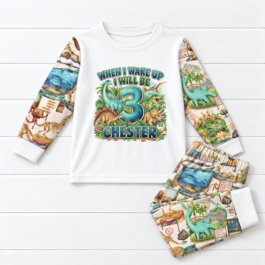 DINO MUSEUM PYJAMAS