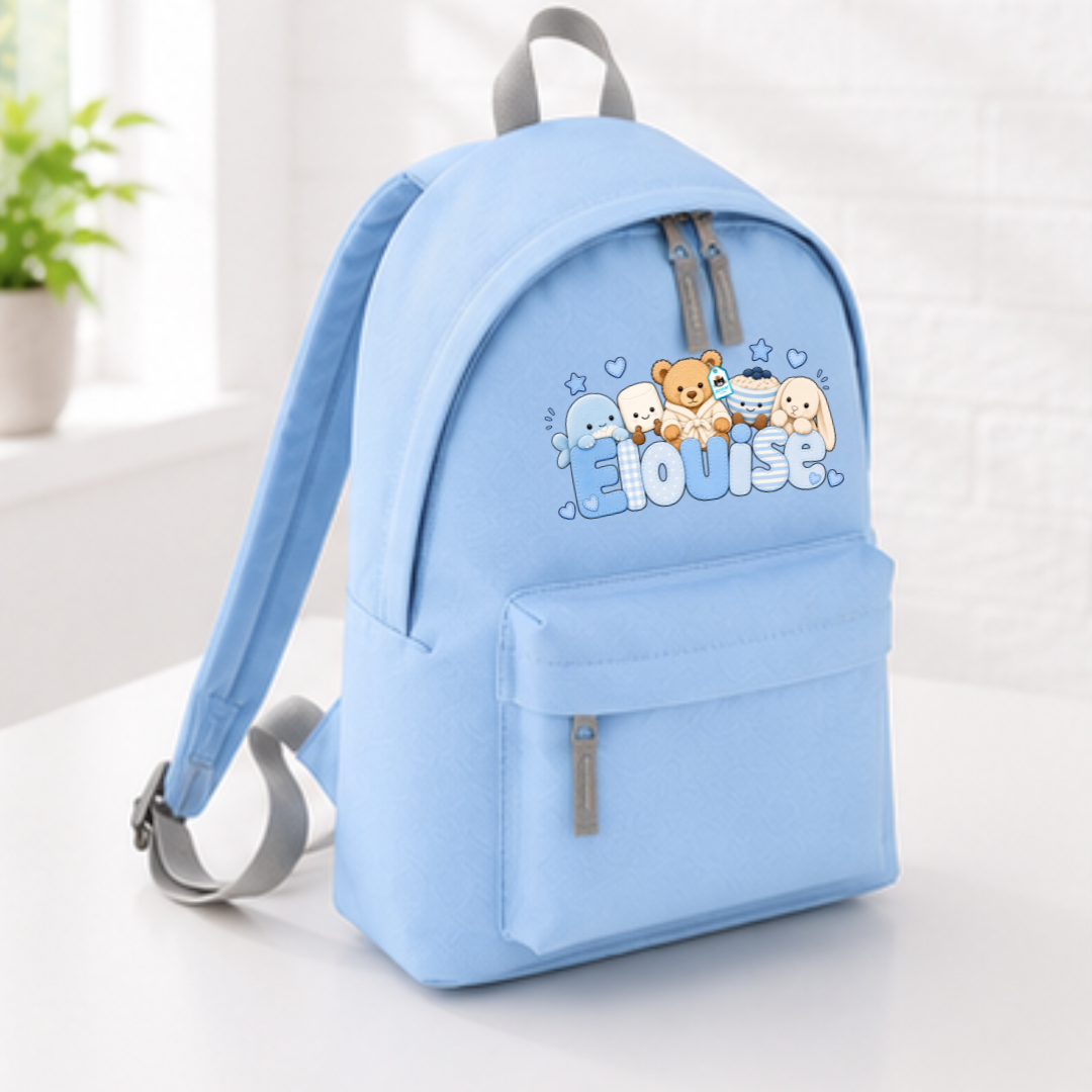 BLUE JELLYCAT SCHOOL SET
