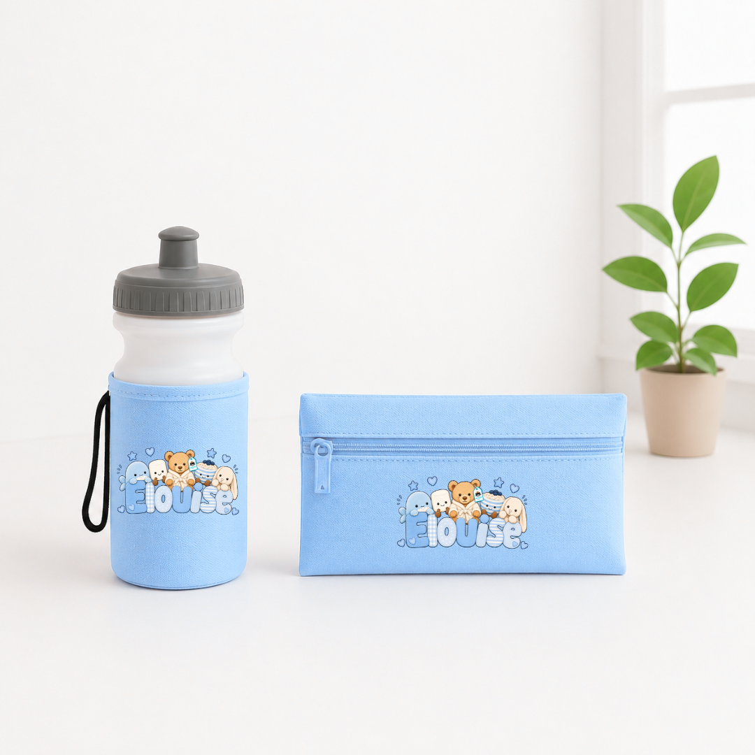 BLUE JELLYCAT SCHOOL SET