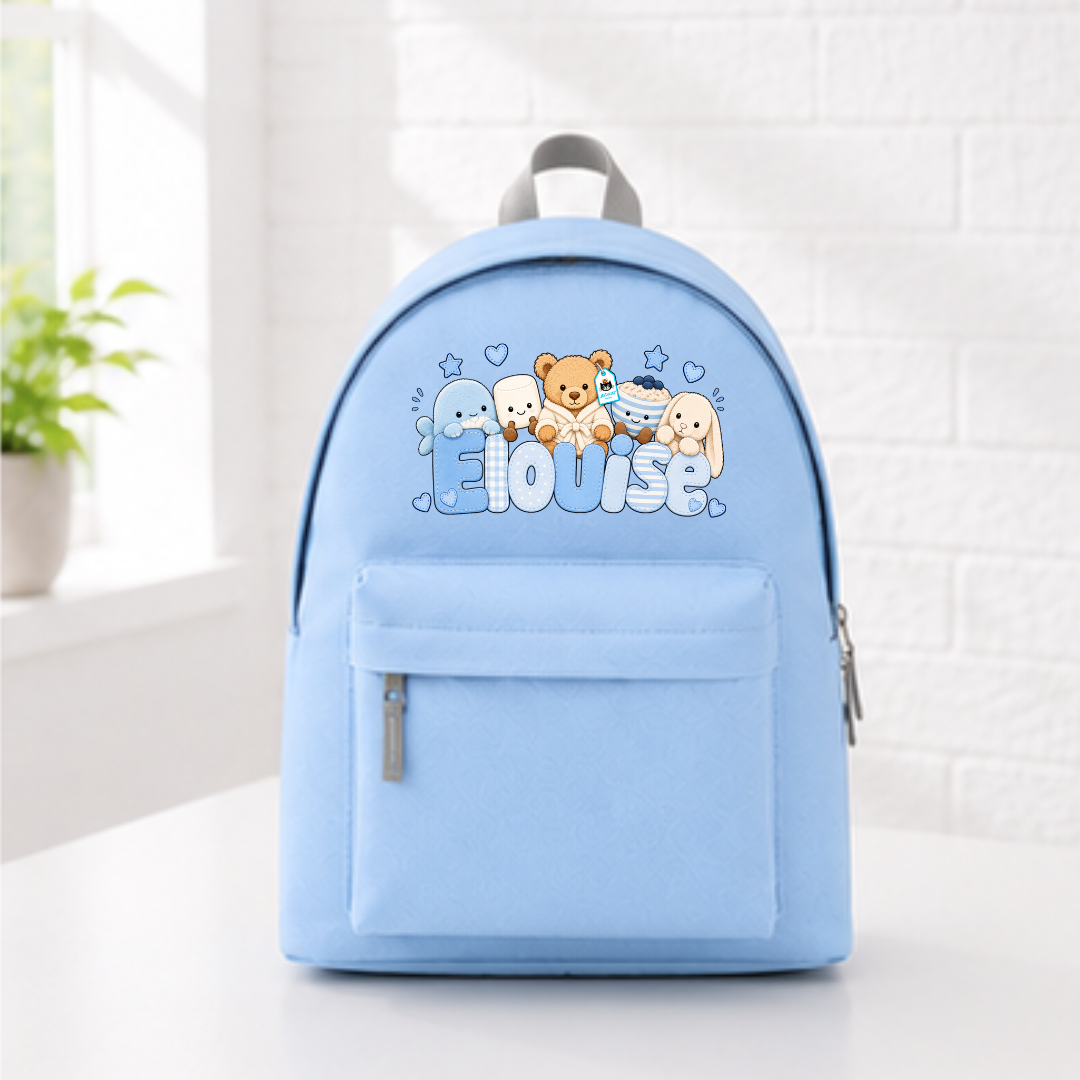 BLUE JELLYCAT SCHOOL SET