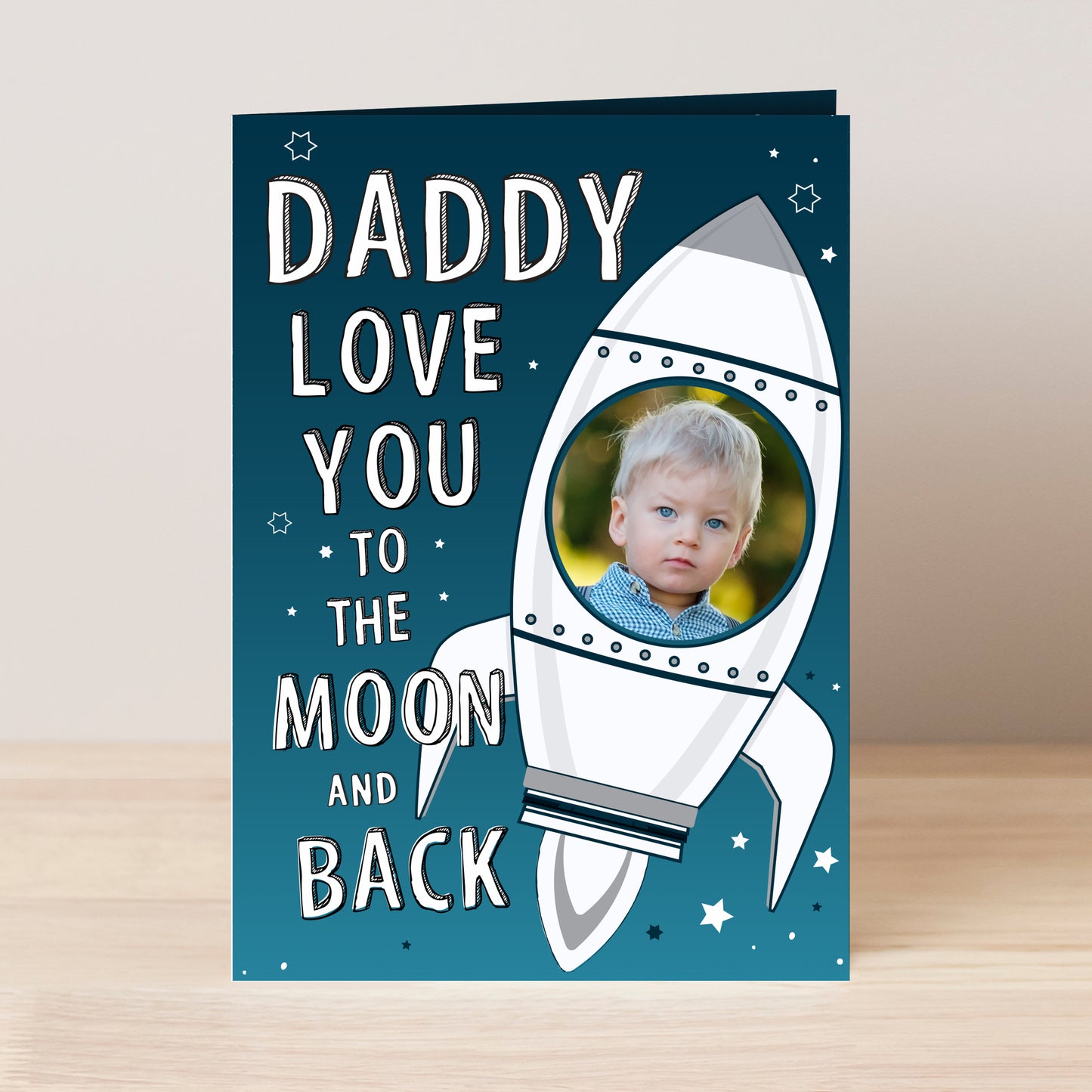 MOON & BACK PHOTO CARD