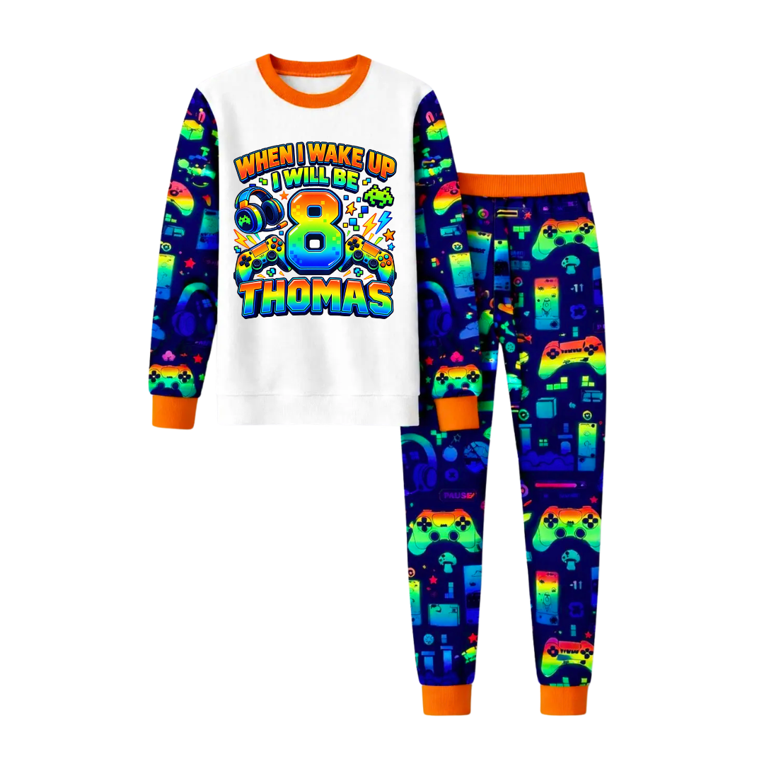 NEON GAMING PYJAMAS