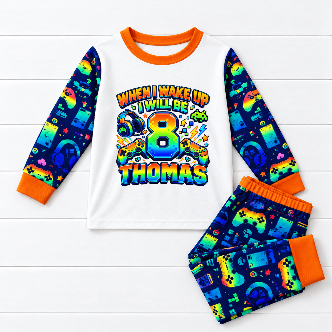 NEON GAMING PYJAMAS