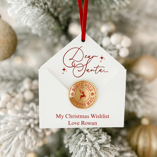 WHITE HANGING ENVELOPE