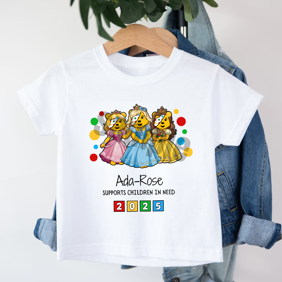 PRINCESS CHILDREN IN NEED T-SHIRT