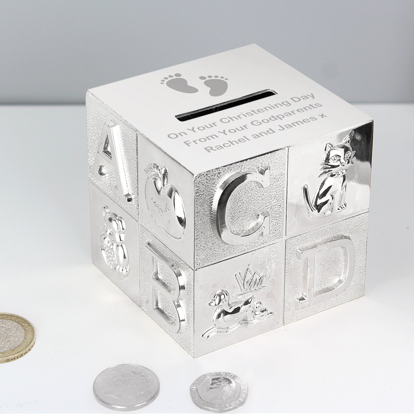 FOOTPRINTS ABC MONEY BOX