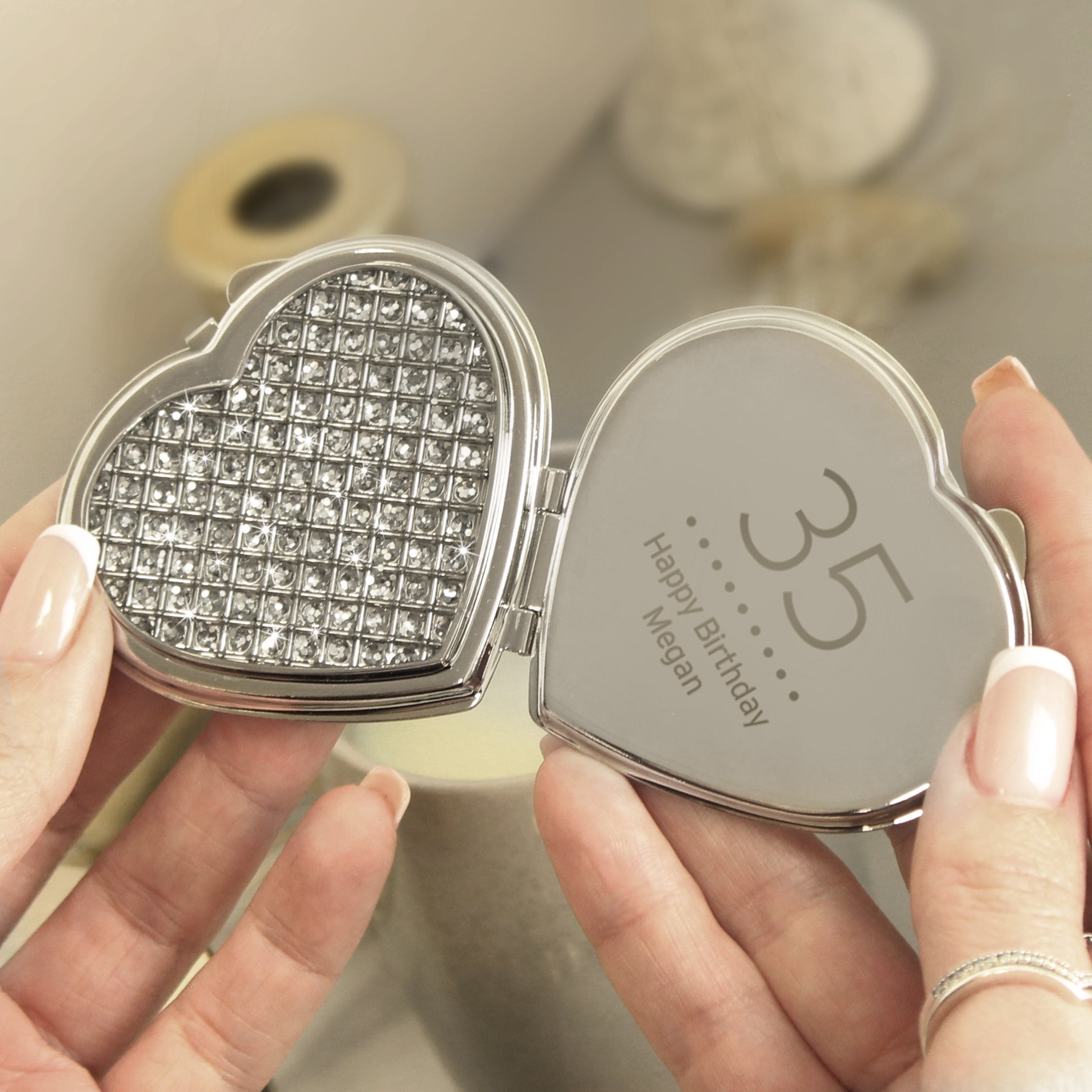 BIRTHDAY COMPACT MIRROR