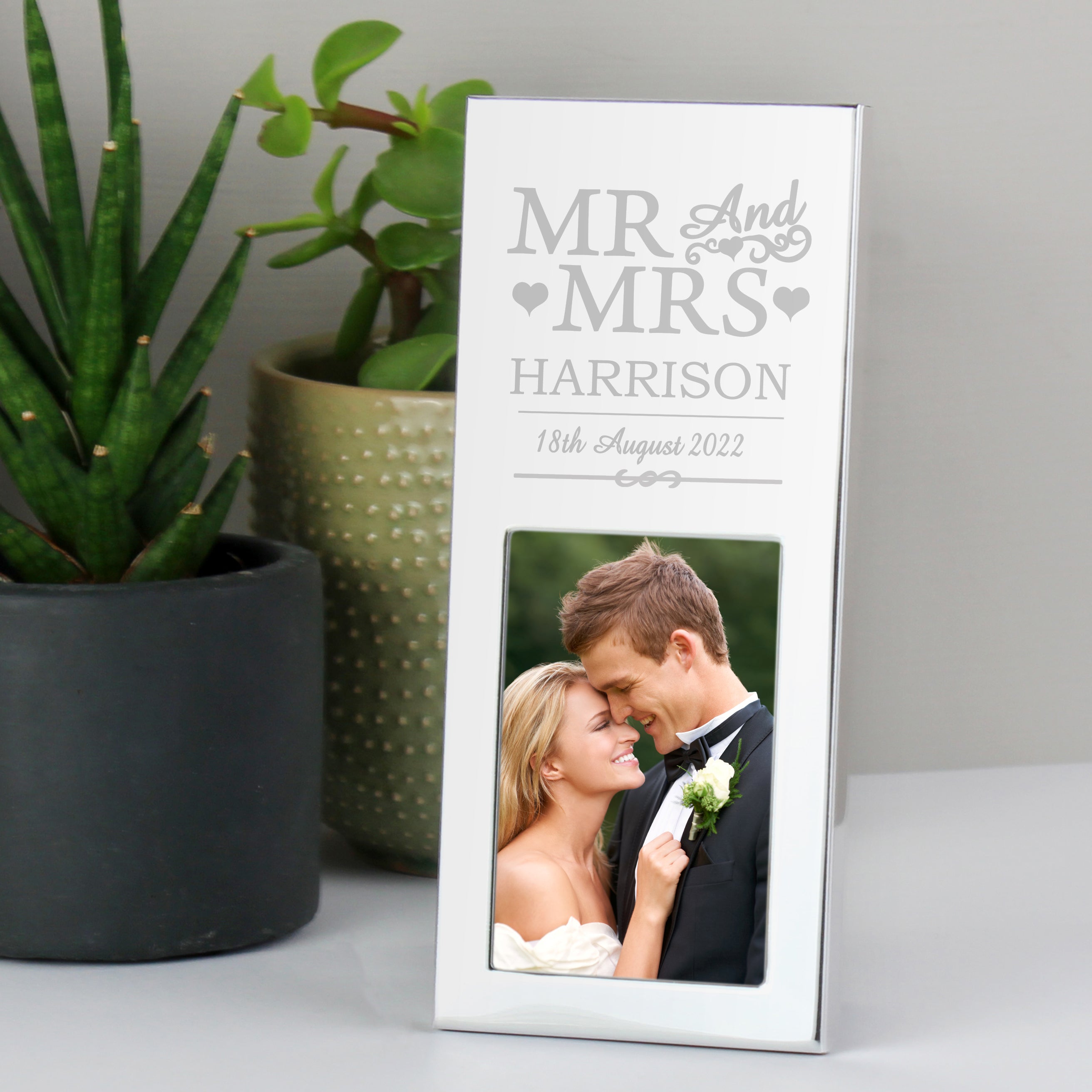 MR & MRS PHOTO FRAME