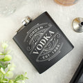 BLACK HIP FLASK