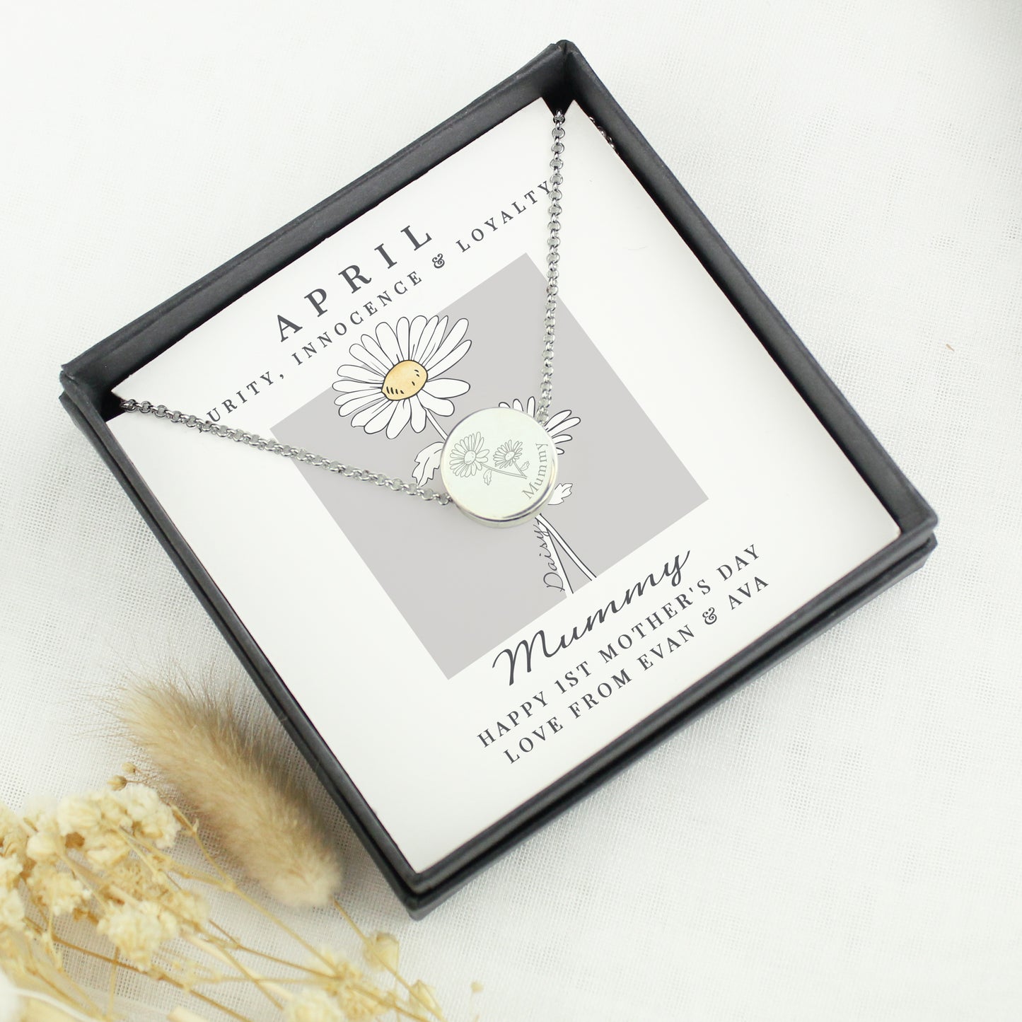 APRIL FLOWER NECKLACE
