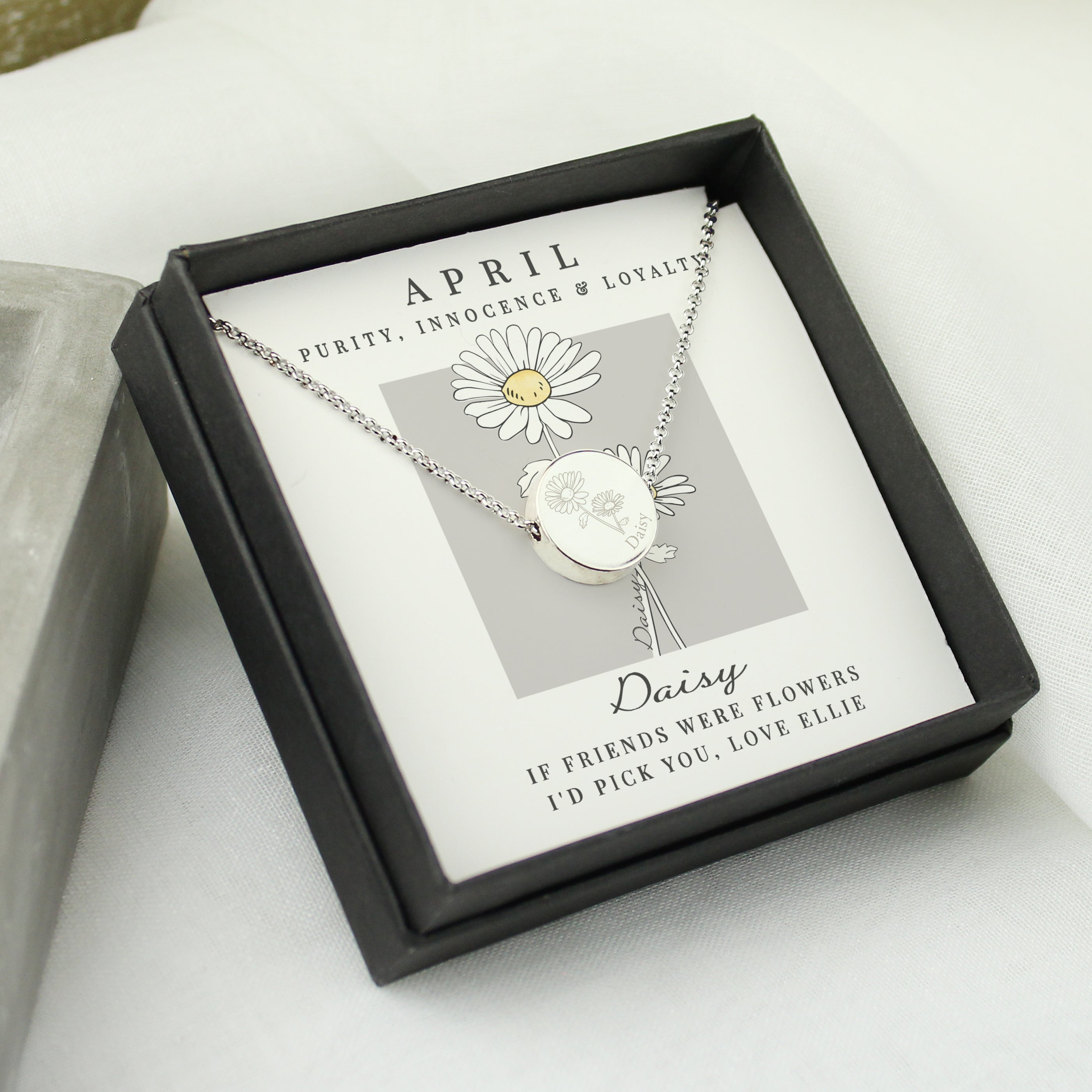 APRIL FLOWER NECKLACE