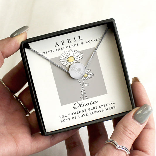 APRIL FLOWER NECKLACE