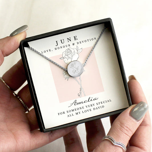 JUNE FLOWER NECKLACE