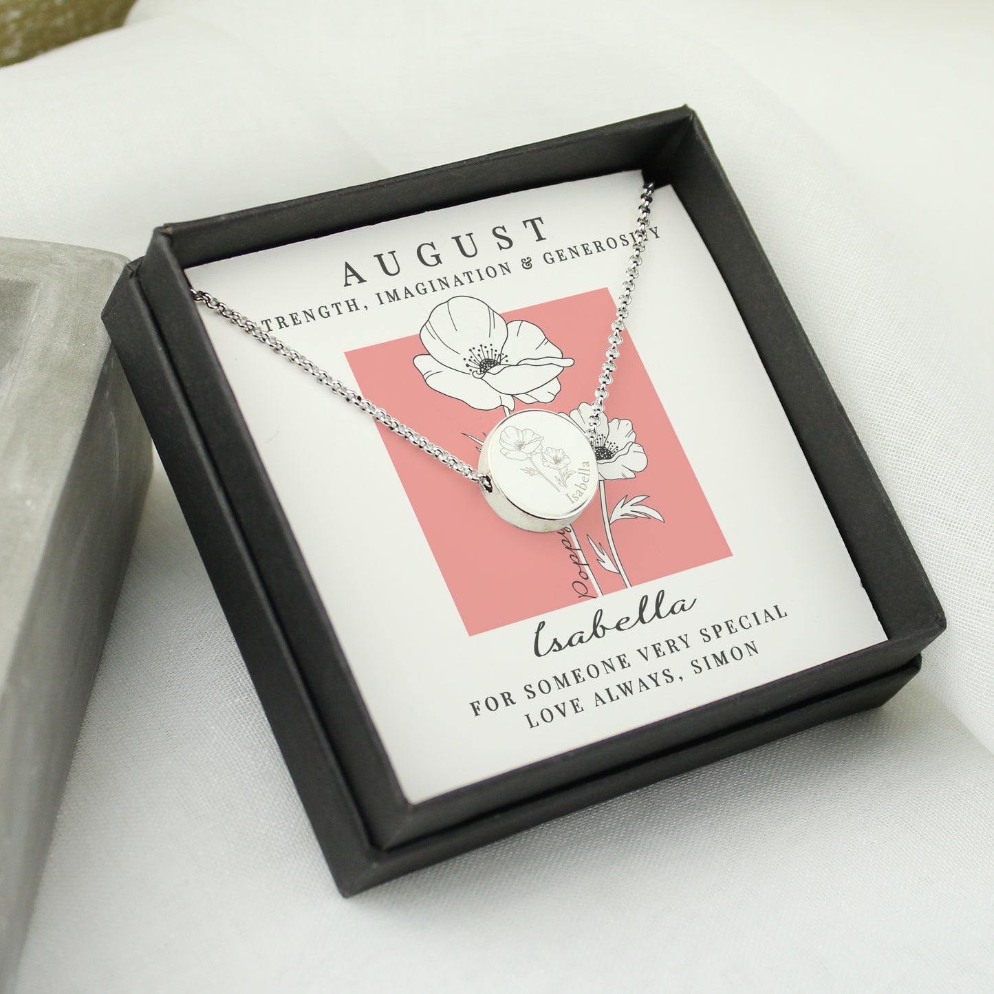 AUGUST FLOWER NECKLACE
